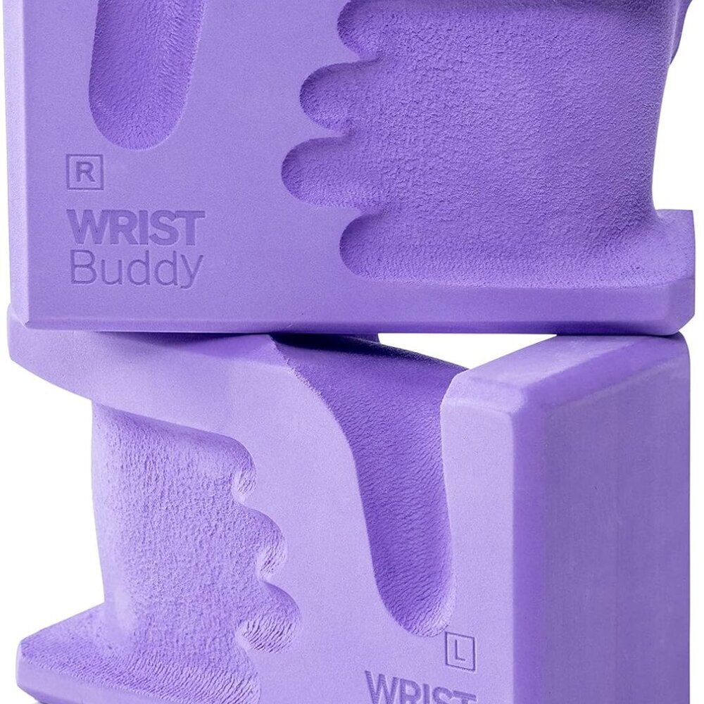 Yoga Blocks 2 Pack | Reduces and Prevents Wrist Pain, Enhances Comfort Stability